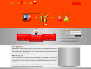 rupeeinbox.com screenshot