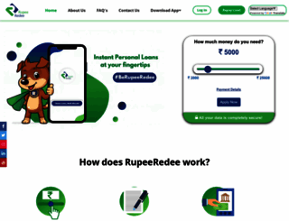 rupeeredee.com screenshot