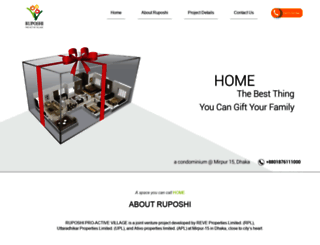 ruposhi-proactive-village.com screenshot