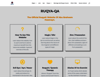 ruqya-qa.co.uk screenshot