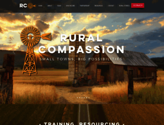 ruralcompassion.org screenshot