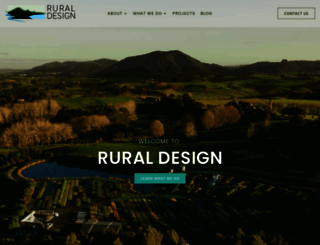 ruraldesign.co.nz screenshot