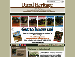 ruralheritage.com screenshot