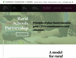 ruralschoolspartnership.org screenshot
