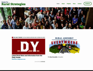 ruralstrategies.org screenshot