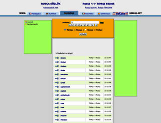 ruscasozluk.net screenshot