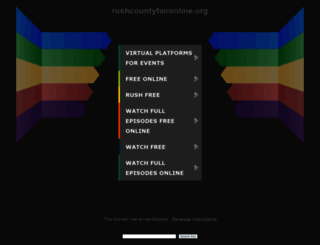 rushcountyfaironline.org screenshot
