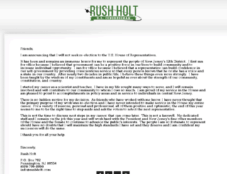 rushholt.com screenshot