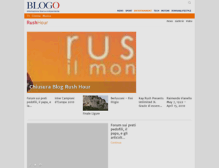 rushhour.blogosfere.it screenshot