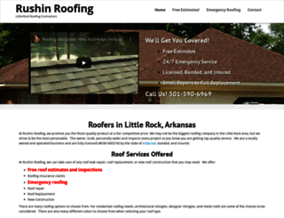 rushinroofing.com screenshot