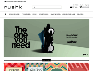 rushk.com.au screenshot