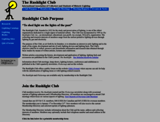 rushlight.org screenshot