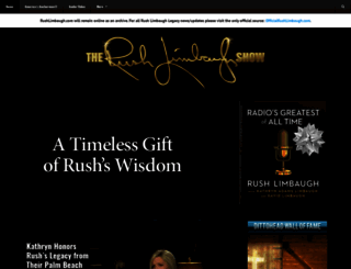 rushlimbaugh.com screenshot