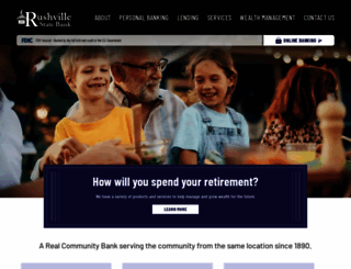 rushvillestatebank.com screenshot