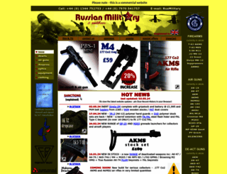 rusmilitary.com screenshot