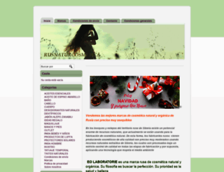 rusnaturcosmetica.com screenshot