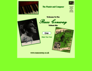 russconway.co.uk screenshot