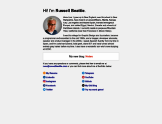 russellbeattie.com screenshot