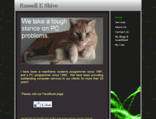 russelleshive.com screenshot