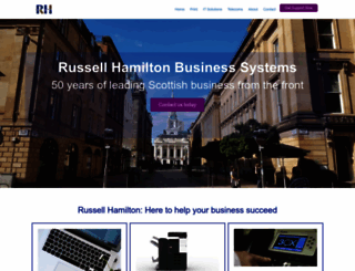 russellhamilton.com screenshot