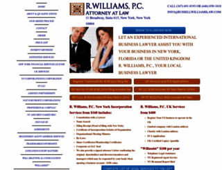 russellwilliamslaw.com screenshot