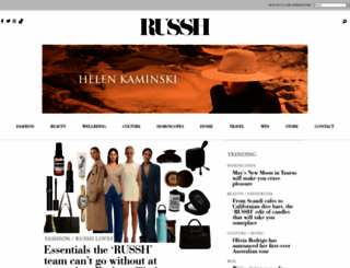 russh.com screenshot