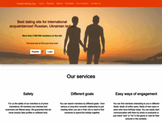russia-dating.org screenshot