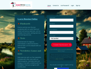 russian-flashcards.com screenshot