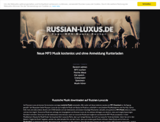 russian-luxus.de screenshot