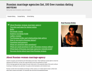 russian-woman-marriage-agency.com screenshot