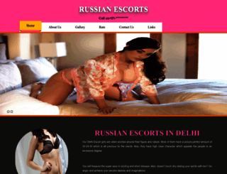 russianescorts.ind.in screenshot