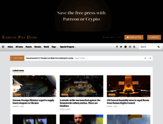 russianfreepress.com screenshot