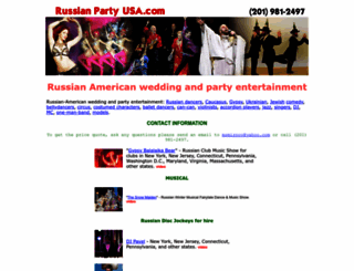 russianpartyusa.com screenshot