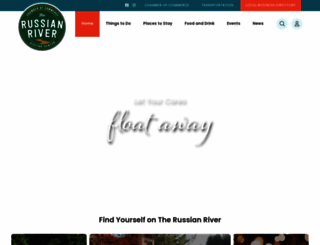 russianriver.com screenshot