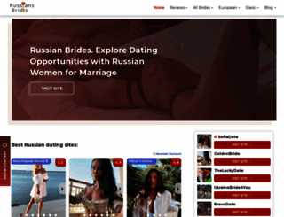 russiansbrides.com screenshot