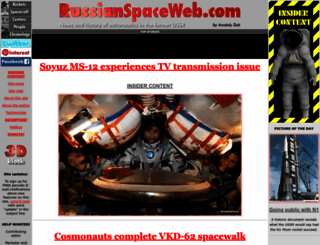 russianspaceweb.com screenshot