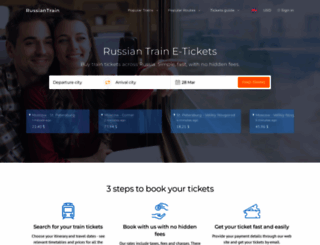 russiantrain.com screenshot