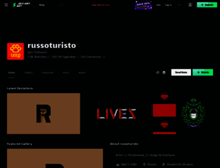 russoturisto.deviantart.com screenshot