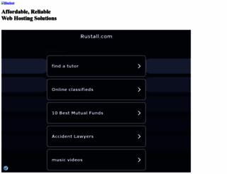 rustall.com screenshot