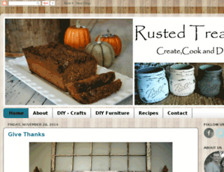 rustedtreasure.com screenshot