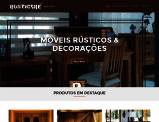 rusticare.com.br screenshot