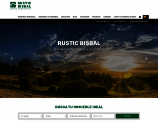 rusticbisbal.com screenshot