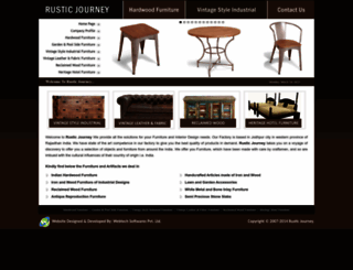 rusticjourney.com screenshot