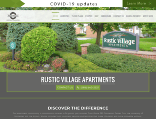 rusticvillageapartments.com screenshot