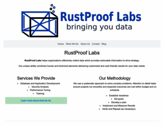 rustprooflabs.com screenshot