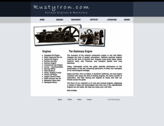 rustyiron.com screenshot