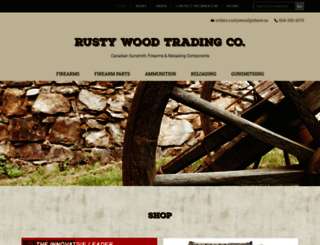 rustywood.ca screenshot