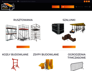 rusztowaniaszalunki.pl screenshot