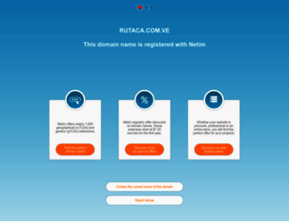 rutaca.com.ve screenshot