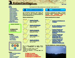 rutasasantiago.com screenshot